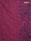 Banarasi semi matka saree maroon shade with allover thread weaves in borderless style