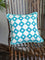Mahtab Block Printed Cotton Cushion Cover - 12 Inch