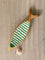 Turquoise Fin Hand Carved Wooden Platter - Small