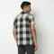 Camp Collar Half Sleeve Checkered Mood Shirt