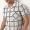 Checkered Cotton Cuban Shirt