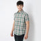 Cotton Country Slub Checkered Shirt