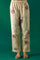 White Floral Printed Mock Layered Chanderi Kurta, Pants and Dupatta Set