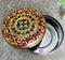 Stainless steel brass meenakari tiffin box Lunch Box