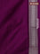 Banarasi semi katan saree purple with allover vanasingaram zari weaves and woven border