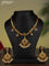 Antique attigai necklace with kemp stones and pearl hangings