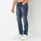 Vintage Worn Out Look Slim Crop Fit Jeans