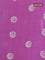 Batik cotton saree mild purple with allover sequin work & batik butta prints and printed lace work border