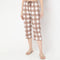 Check Print Core Lounge Capris