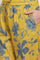 Yellow Bold Floral Printed Pure Cotton Flared Kurta and Pants Co-ord Set