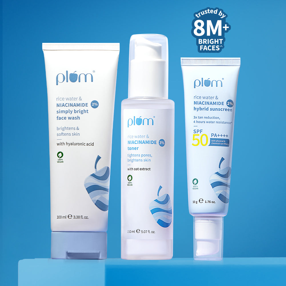 Niacinamide & Rice Water Simply Bright Combo