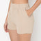 Betty Shorts with Pleated Detail At Waist