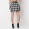Checkered High Rise Betty Skirt