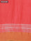 Bhagalpuri saree peach pink shade with butta prints and zari woven border