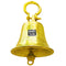 Brass Bell, Brass Pooja Bell Ghanti For Home Temple Decoration (Height 6.5 Inches)