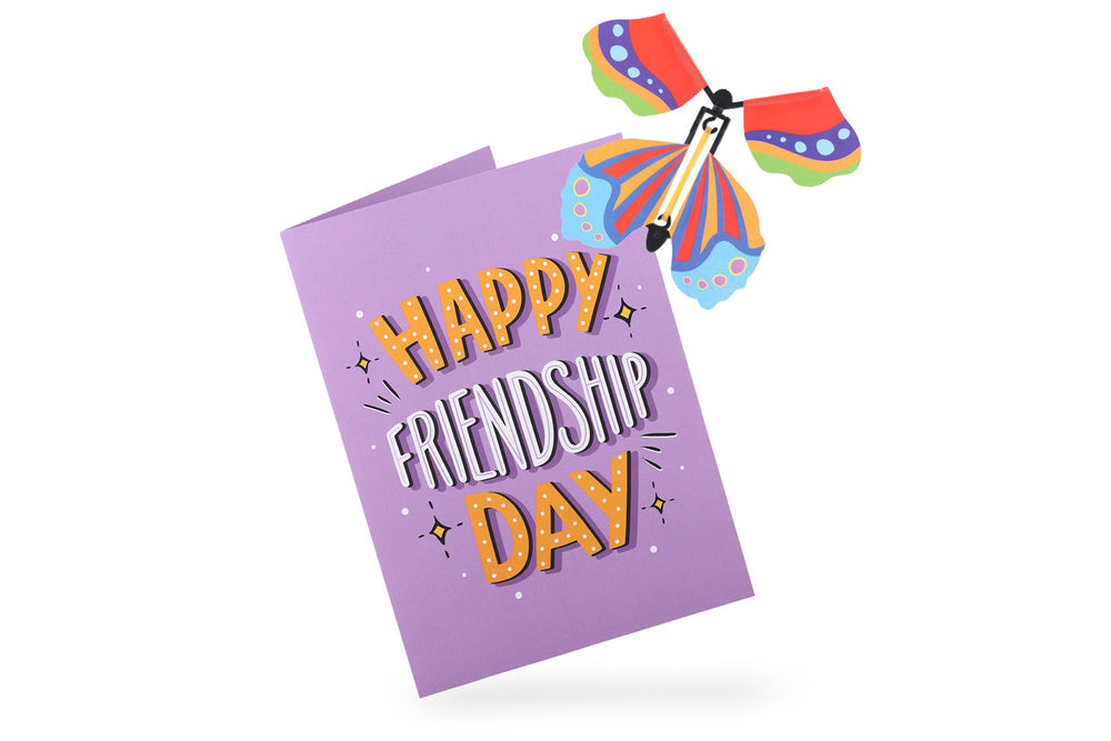 Friendship Day Butterfly Card