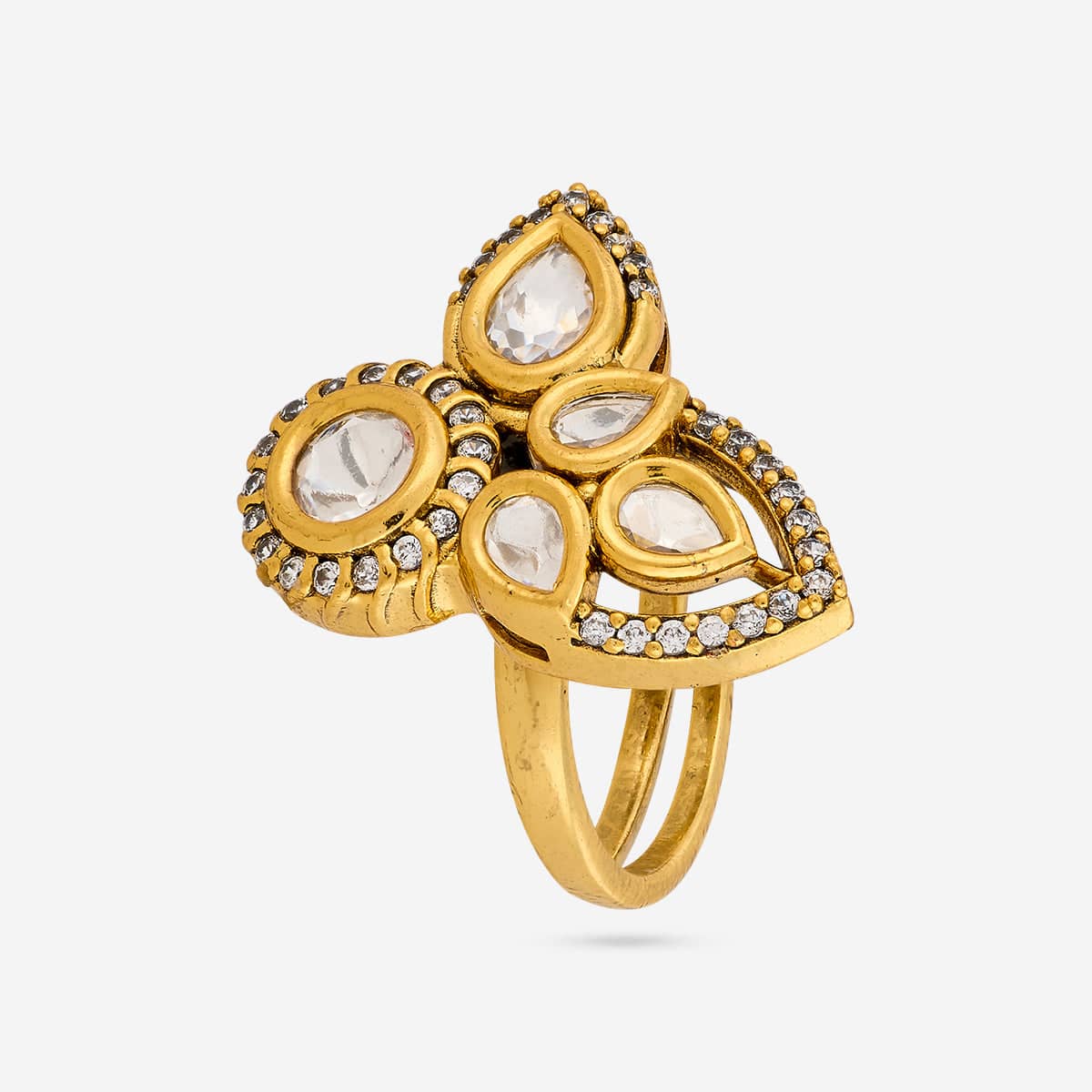 Kundan Finger Ring 197198