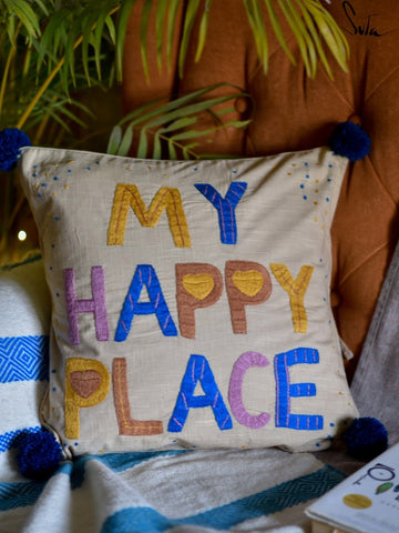 My Happy Place (Cushion Cover)