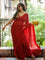 My Photo In A Red Saree