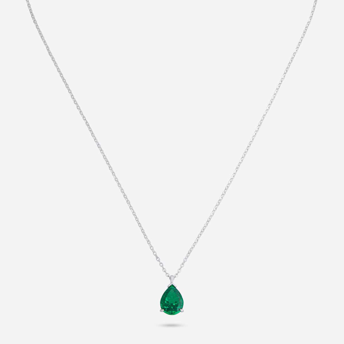 92.5 Silver Pendant With Chain 194170