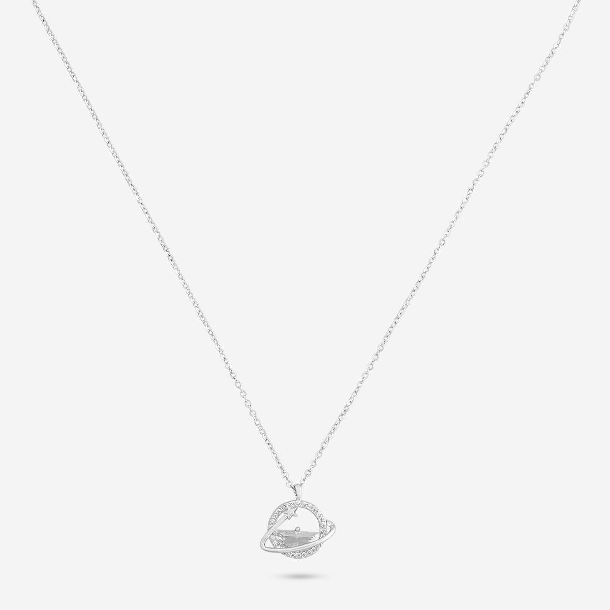 92.5 Silver Pendant With Chain 194352