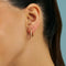 92.5 Silver Earring 180679
