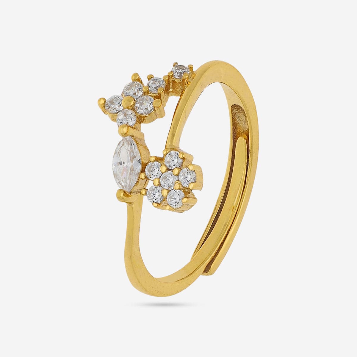 92.5 Silver Finger Ring 191207