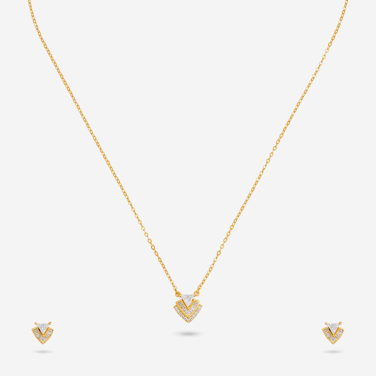 92.5 Silver Necklace 191358