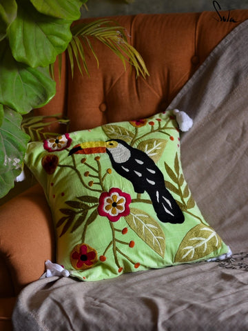 Spring Toucan (Cushion Cover)