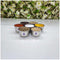 Stainless Steel Masala Box, Spice Container, Masala Dabba Set of 7 Bowls with transparent lid.