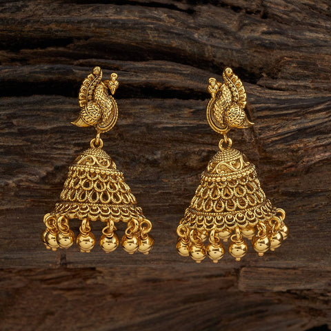 Silver Temple Earring 169869