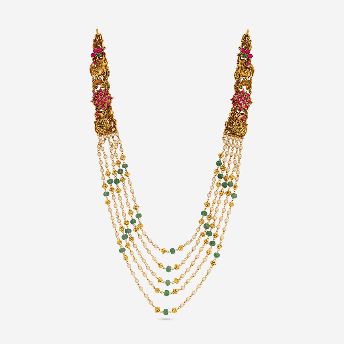 Silver Temple Necklace 190489