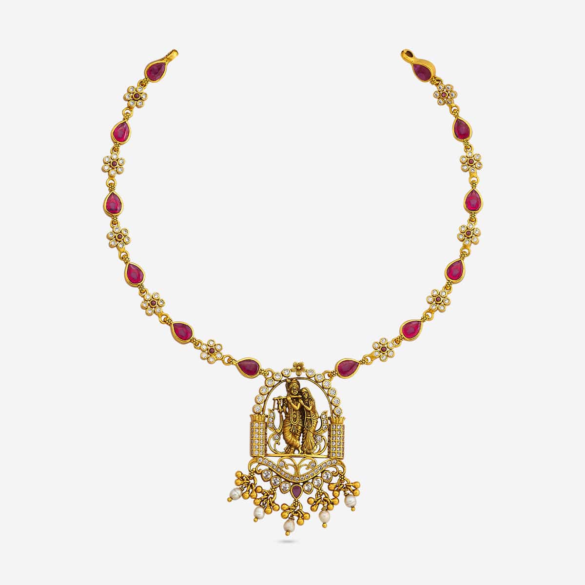 Silver Temple Necklace 179655