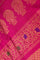 Gadwal Silk Pink and Orange Saree