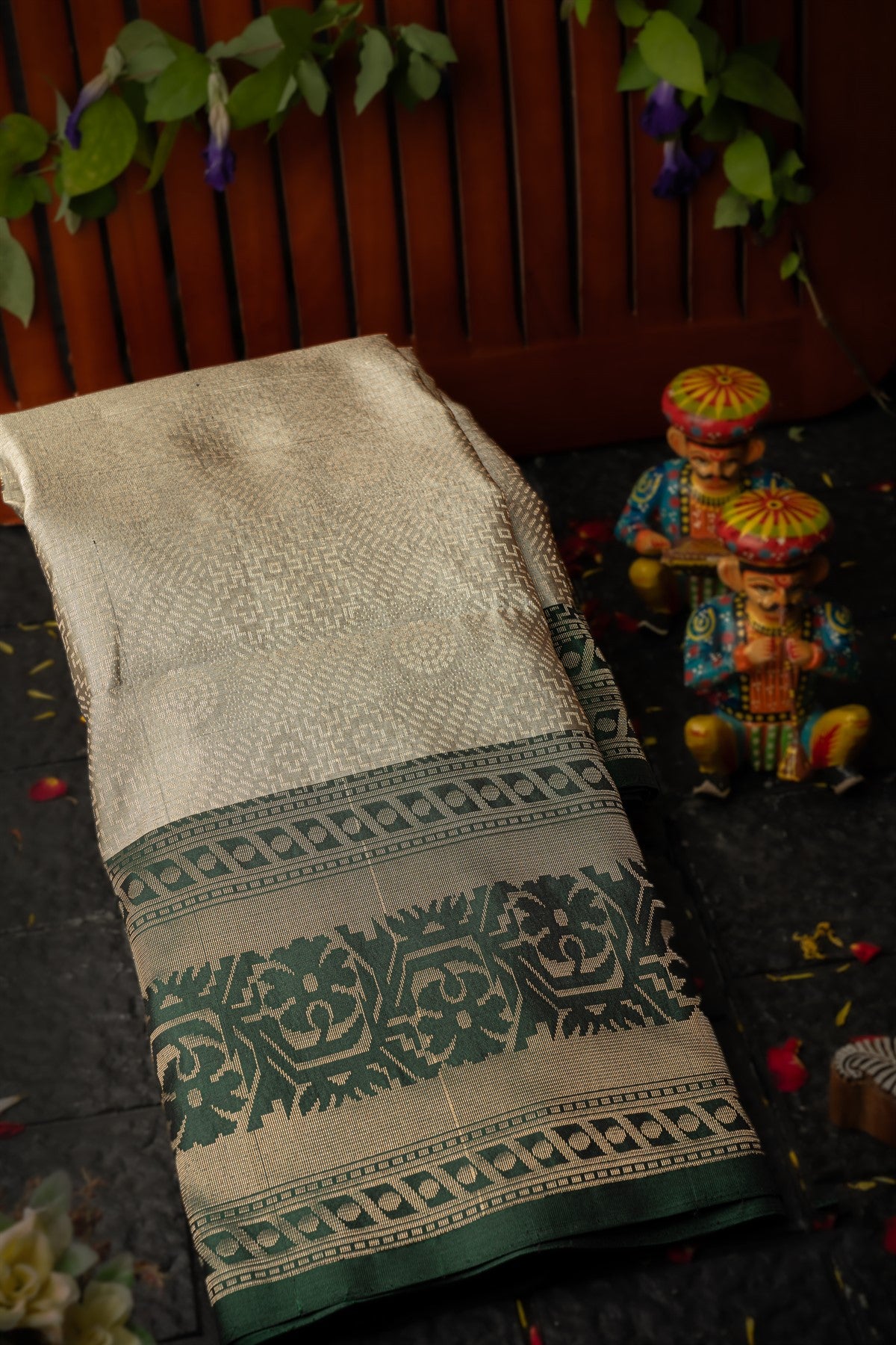 Coimbatore Silk Beige Saree