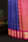 Gadwal Silk Royal Blue Saree