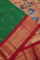 Paithani Silk Dark Green Saree