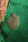 Matka Silk Bottle Green Saree