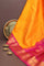 Gadwal Silk Yellow Saree