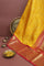 Kancheepuram Silk Yellow Saree