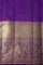 Kancheepuram Silk Purple Saree