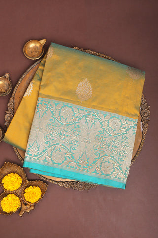 Banarasi Silk Mustard Saree