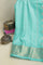 Gadwal Silk Sea Blue Saree