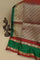 Venkatagiri Silk Bottle Green Saree