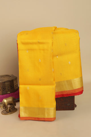 Uppada Silk Yellow Saree