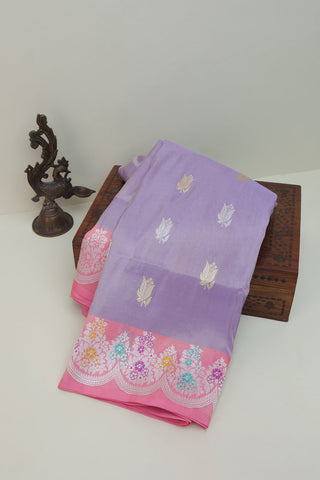 Banarasi Silk Lilac Saree