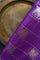 Gadwal Silk Purple Saree