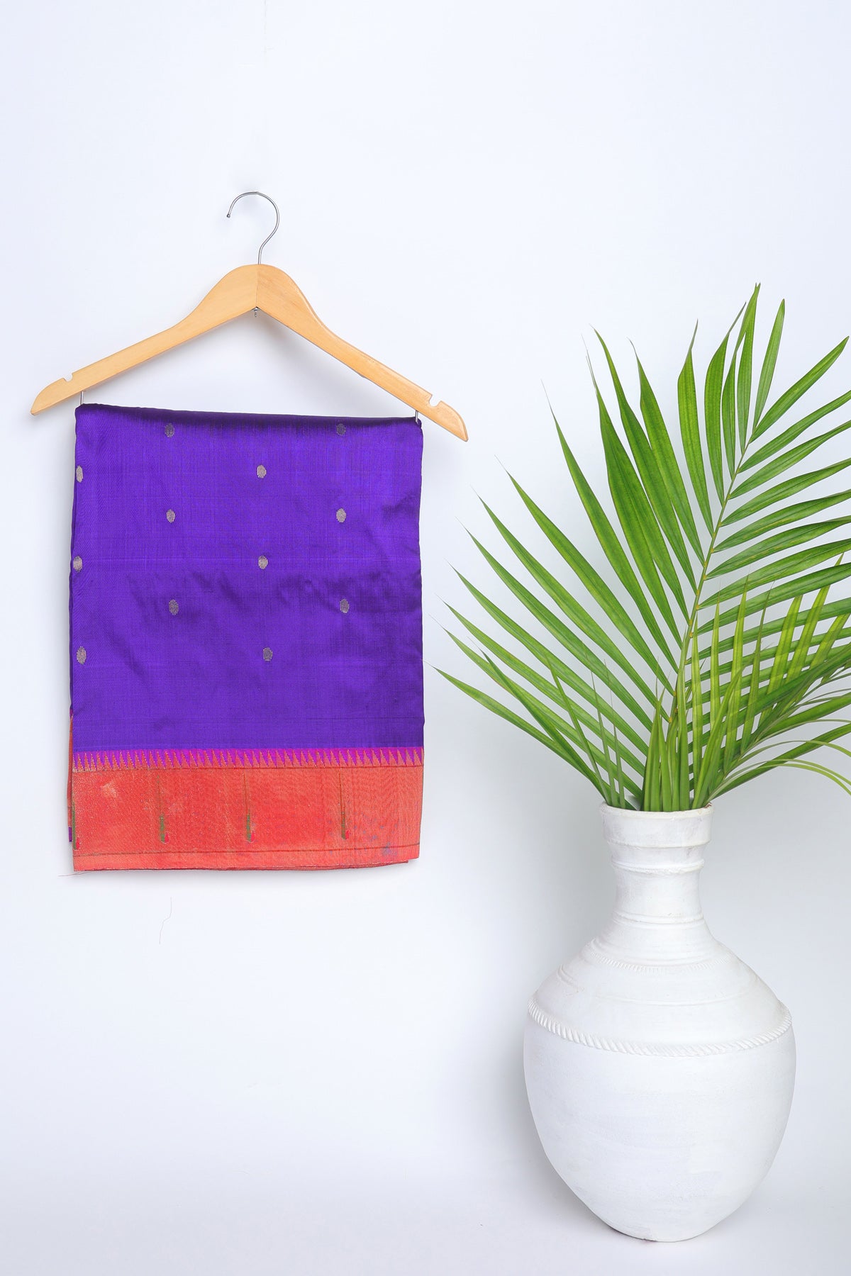 Paithani Silk Purple Saree