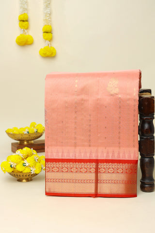 Kuppadam Sico Peach Saree