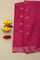 Matka Silk Pink Saree